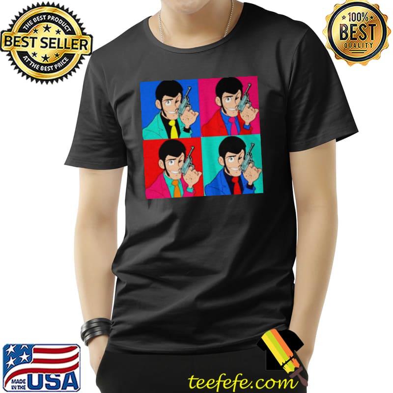 Original Lupin the third pop art heist Unisex Original Lupin the third pop art heist Unisex