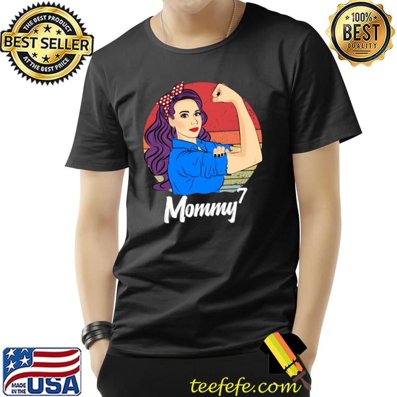 Original Mommy of 7 Vintage Mother’s Day Sunset Retro Mommy T- Unisex Original Mommy of 7 Vintage Mother’s Day Sunset Retro Mommy T- Unisex