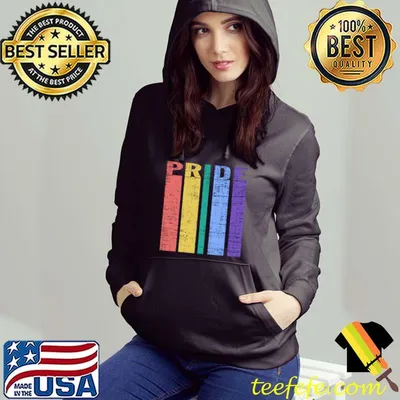 Original Rainbow Shirt Vintage Retro 80's Style Gay Pride Distressed T-shirt