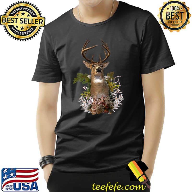 Original White Tail Deer Buck Antler Mounted Head 10 Pointer Hunter Premium T-Shirt Unisex Original White Tail Deer Buck Antler Mounted Head 10 Pointer Hunter Premium T-Shirt Unisex