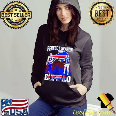 Perfect season 2021 Buffalo Josh Allen Stefon Diggs signatures shirt