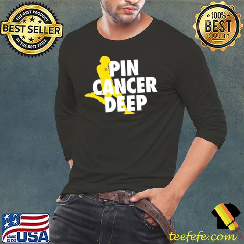 Pin cancer deep brad robbins 91 Long Sleeve Tee Pin cancer deep brad robbins 91 Long Sleeve Tee