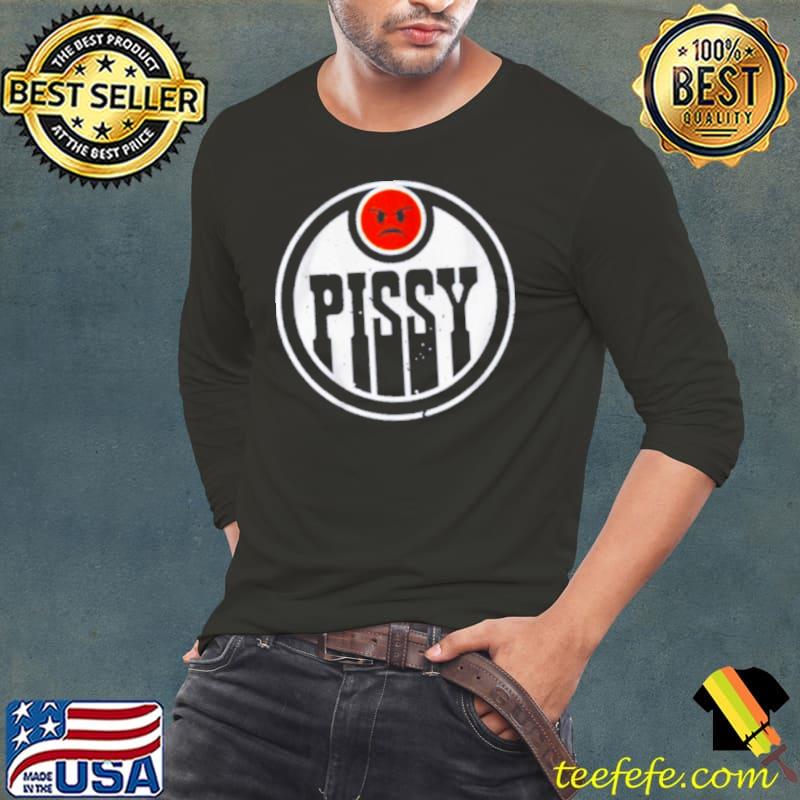 Pissy Reporter Edmonton Hockey Long Sleeve Tee Pissy Reporter Edmonton Hockey Long Sleeve Tee