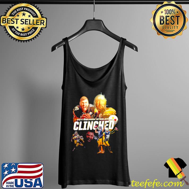 Pittsburgh Steelers Clinched 2022 NFL Playoffs New Shirt Tank Top Pittsburgh Steelers Clinched 2022 NFL Playoffs New Shirt Tank Top