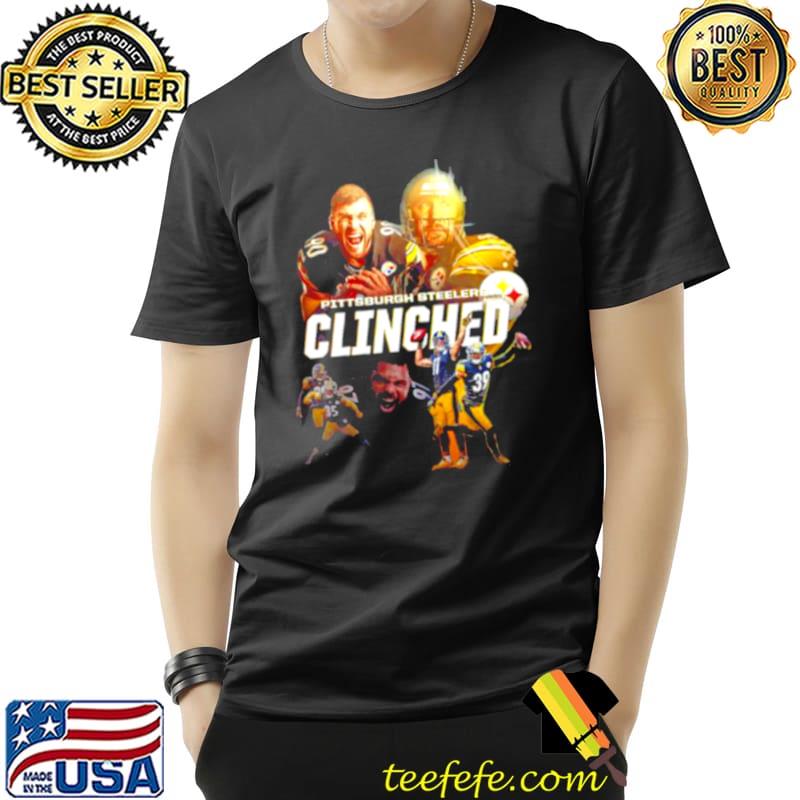Pittsburgh Steelers Clinched 2022 NFL Playoffs New Shirt Unisex Pittsburgh Steelers Clinched 2022 NFL Playoffs New Shirt Unisex