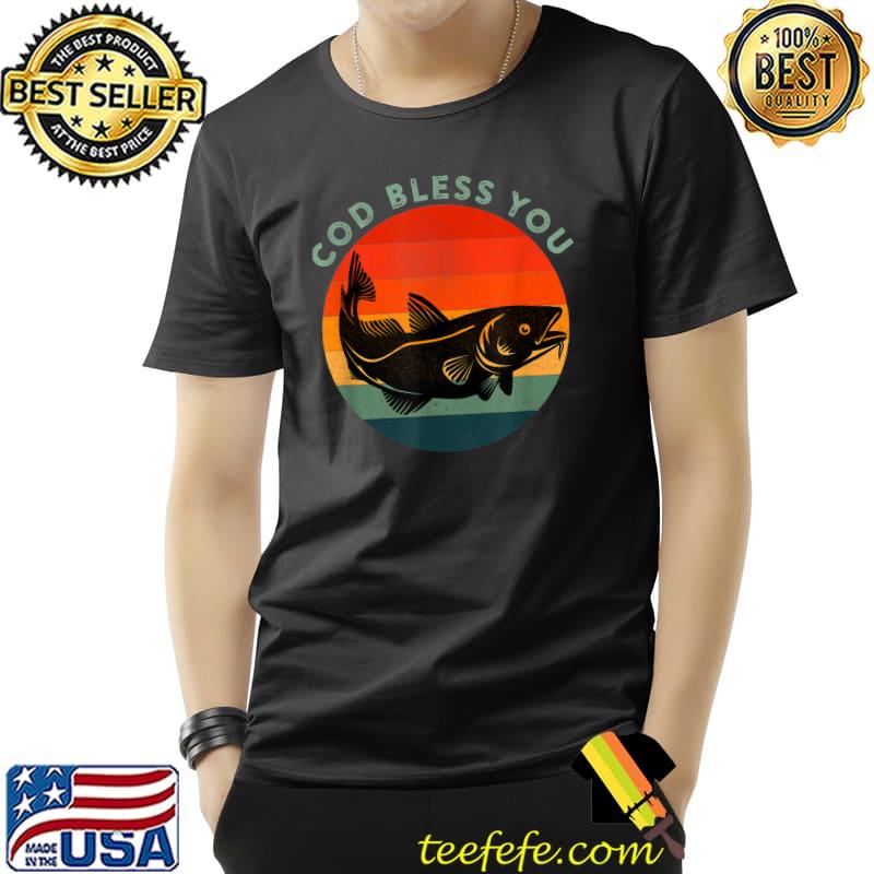 Premium Cod Bless You God Pun Funny Cod T-Shirt Unisex Premium Cod Bless You God Pun Funny Cod T-Shirt Unisex