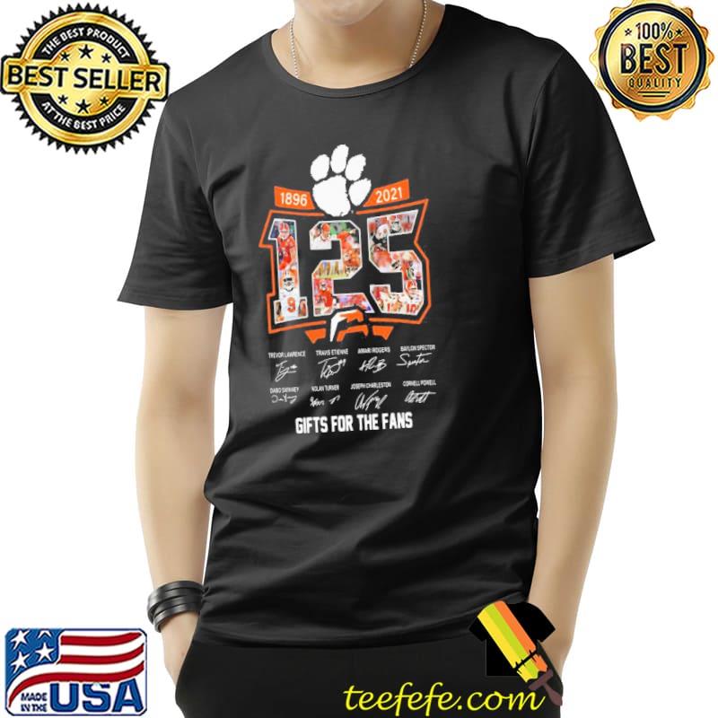 Premium CUTE CLEMSON TIGER 1986 2021 125 SIGNATURES GIFTS FOR THE FANS SHIRT Unisex Premium CUTE CLEMSON TIGER 1986 2021 125 SIGNATURES GIFTS FOR THE FANS SHIRT Unisex