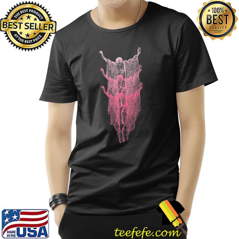 Premium Dry Bones Pastel Goth Creepy Spiritual Skeleton Pattern T Shirt Unisex Premium Dry Bones Pastel Goth Creepy Spiritual Skeleton Pattern T Shirt Unisex