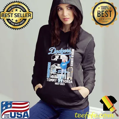 Premium Hot Los Angeles Dodgers World Series Champions Tommy Sorda 1927 2021 Signature Shirt
