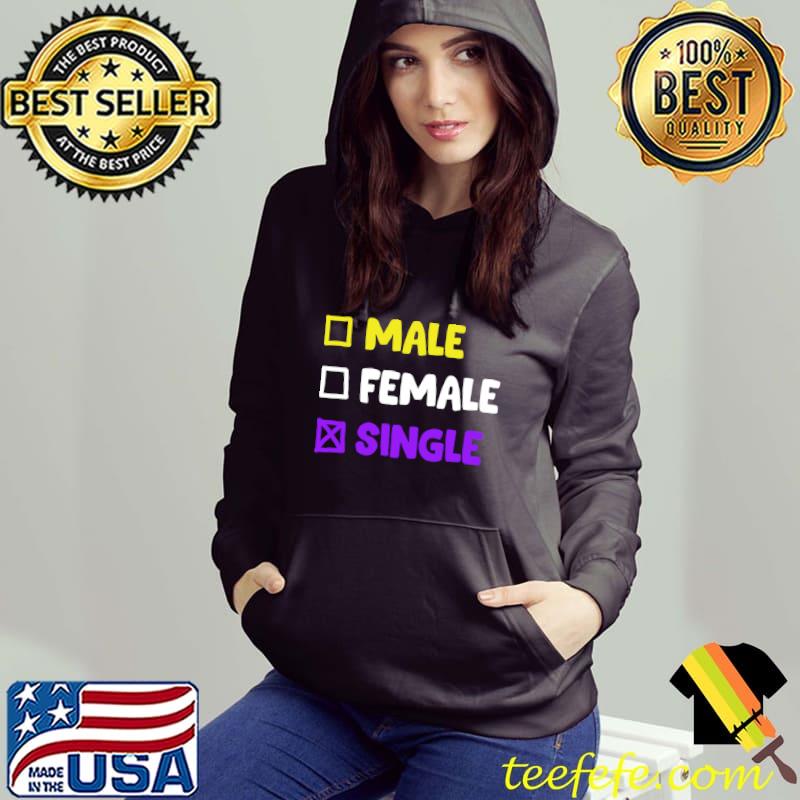 Premium Nonbinary Single LGBTQ - Transgender T-shirt Premium Nonbinary Single LGBTQ - Transgender T-shirt