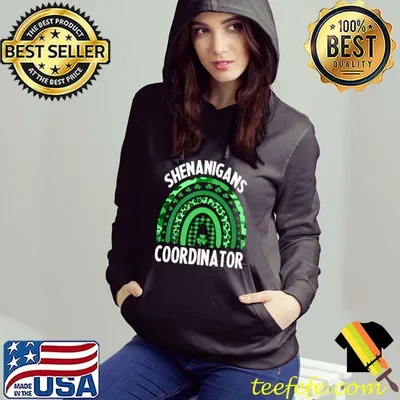 Premium Shenanigans Coordinator Rainbow St Patricks Day Teacher T-shirt