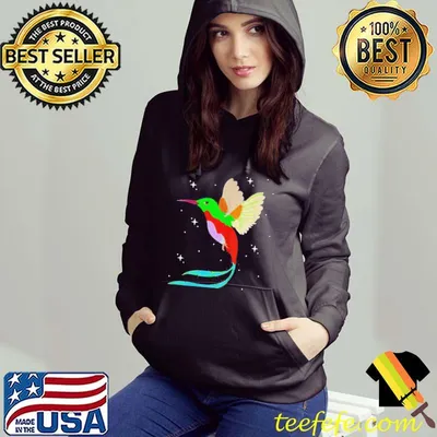 Pretty nature animal bird wildlife hummingbird shirt