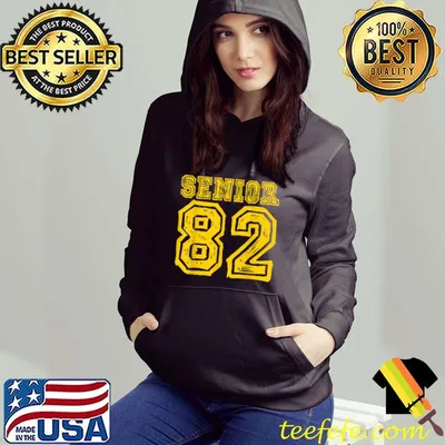Retro Senior 1982- Class of 1982 Seniors High School College T-Shirt