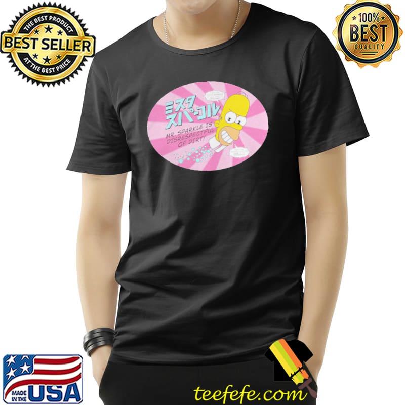 SIMPSONS MR. SPARKLE IS DISRESPECTFUL OF DIRT SHIRT Unisex SIMPSONS MR. SPARKLE IS DISRESPECTFUL OF DIRT SHIRT Unisex