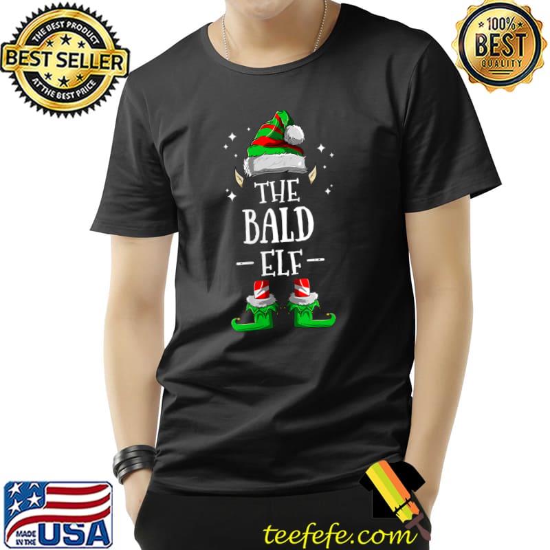 The Bald Elf Matching Family Group Christmas Pajama T-Shirt Unisex The Bald Elf Matching Family Group Christmas Pajama T-Shirt Unisex