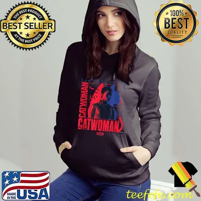 The Batman Catwoman Cat Silhouette Box Up T-Shirt