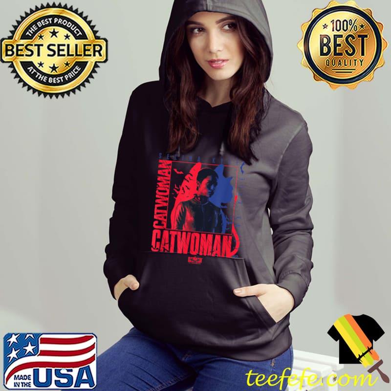 The Batman Catwoman Cat Silhouette Box Up T-Shirt The Batman Catwoman Cat Silhouette Box Up T-Shirt