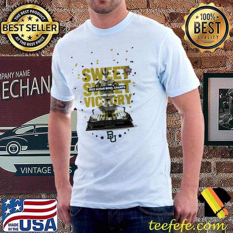 Top Baylor Bear Football Trophy Champions 2022 Sugar Bowl Unisex T-Shirt Unisex Top Baylor Bear Football Trophy Champions 2022 Sugar Bowl Unisex T-Shirt Unisex