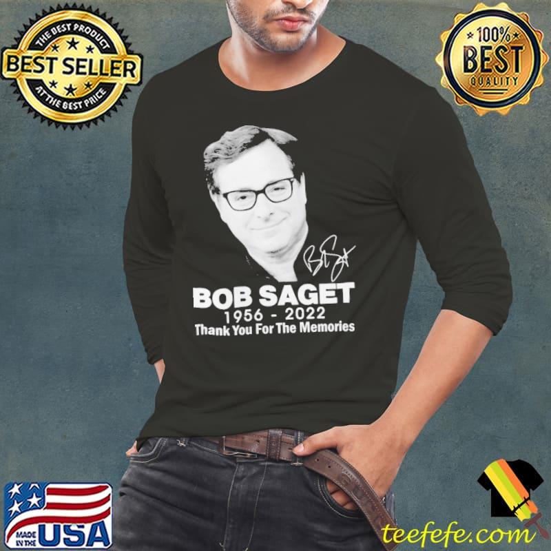Top Bob Saget Thank You For The Memories Shirt Long Sleeve Tee Top Bob Saget Thank You For The Memories Shirt Long Sleeve Tee