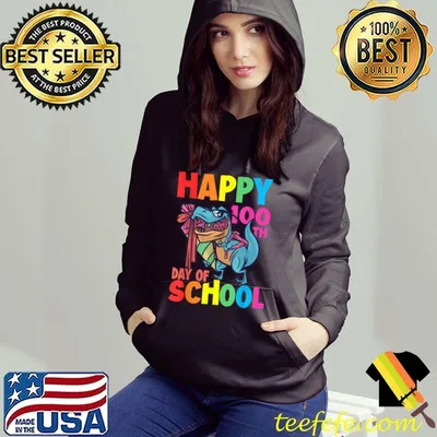 Top Funny T-REX 100th day for teacher kids 100 day of school T-Shirt