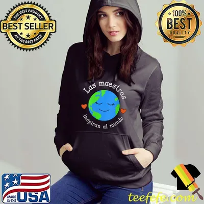 Top Las maestras inspiran al mundo Spanish teacher T-shirt