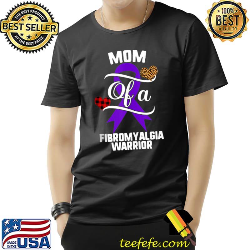 Top Mom Fibromyalgia Awareness Leopard Buffalo Plaid Family T- Unisex Top Mom Fibromyalgia Awareness Leopard Buffalo Plaid Family T- Unisex