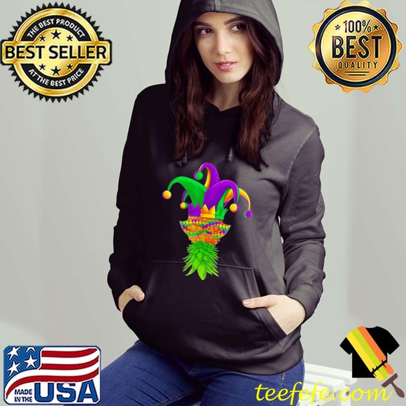 Upside Down Pineapple Mask Mardi Gras shirt Upside Down Pineapple Mask Mardi Gras shirt