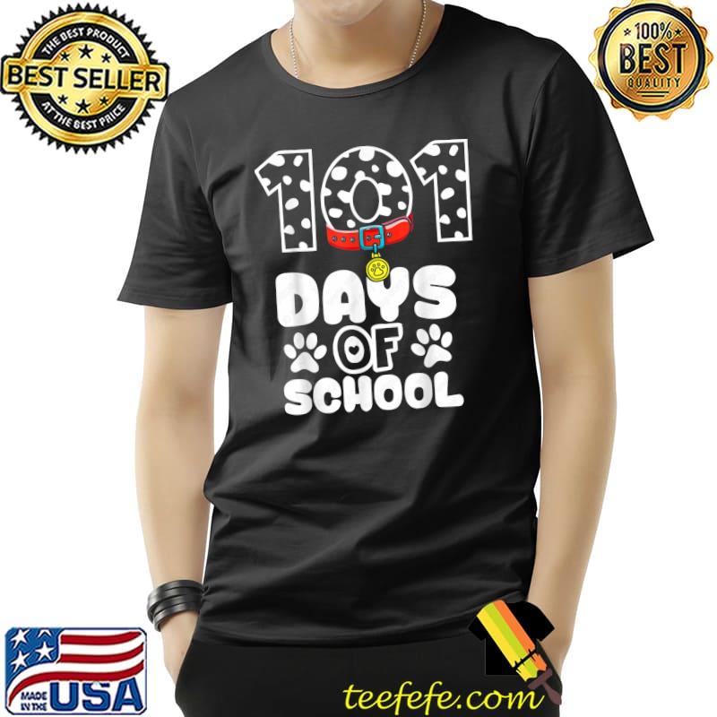 101 Days Smarter Shirt Dalmation Dog Teachers Kids T-Shirt Unisex 101 Days Smarter Shirt Dalmation Dog Teachers Kids T-Shirt Unisex