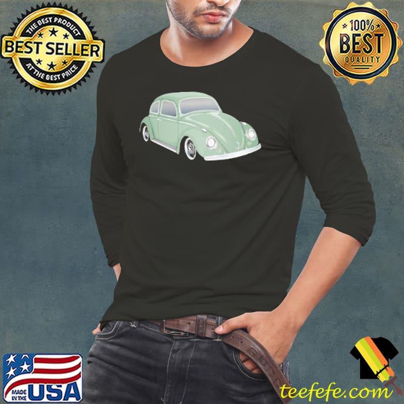 1959 green volkswagen beetle vw bug printed Long Sleeve Tee 1959 green volkswagen beetle vw bug printed Long Sleeve Tee