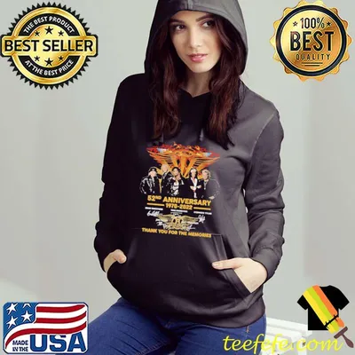 52nd anniversary 1970 2022 aerosmith signatures thank you for the memories shirt