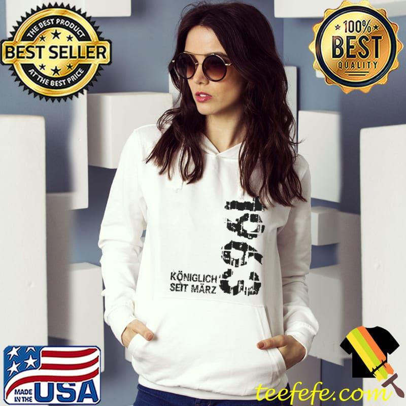 59 geburtstag mann 59 jahre königlich seit märz 1963 shirt