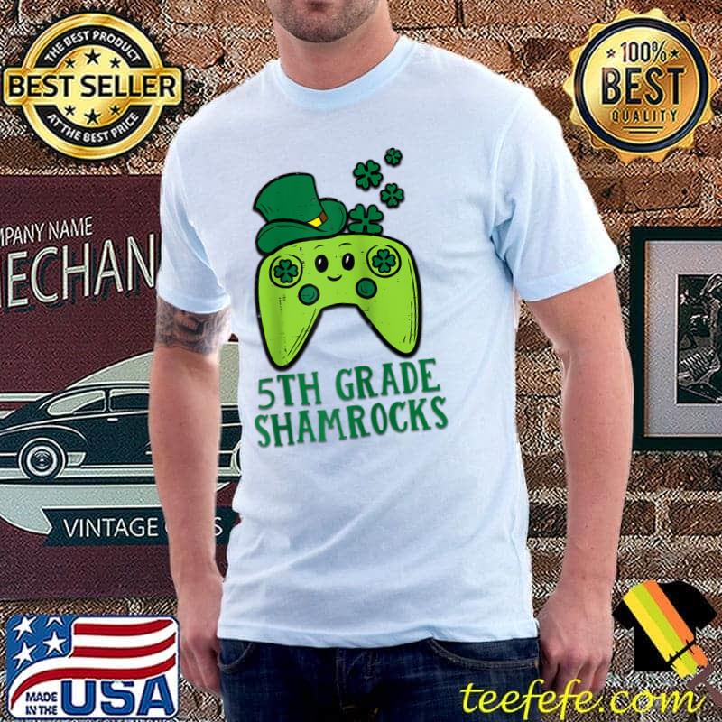 5th Grade Shamrocks St. Patrick's Day School ShamROCKS T- Unisex 5th Grade Shamrocks St. Patrick's Day School ShamROCKS T- Unisex