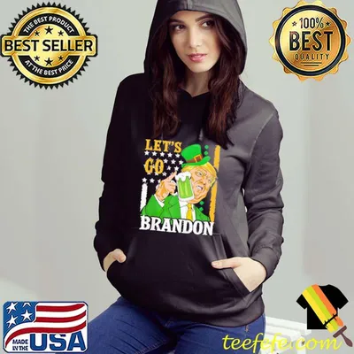 American flag let's go brandon st patricks day Trump shirt