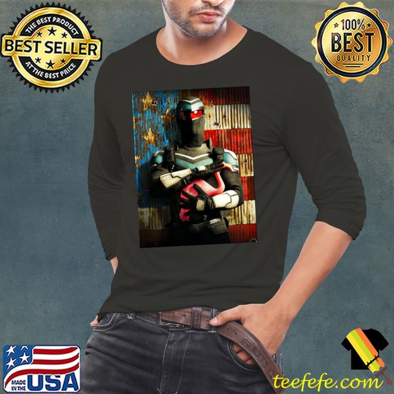 American flag vigilante peacemaker vintage Long Sleeve Tee American flag vigilante peacemaker vintage Long Sleeve Tee