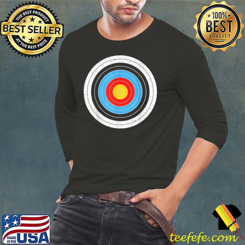 Archery Archer Target Bulleteye Premium T-Shirt Long Sleeve Tee Archery Archer Target Bulleteye Premium T-Shirt Long Sleeve Tee