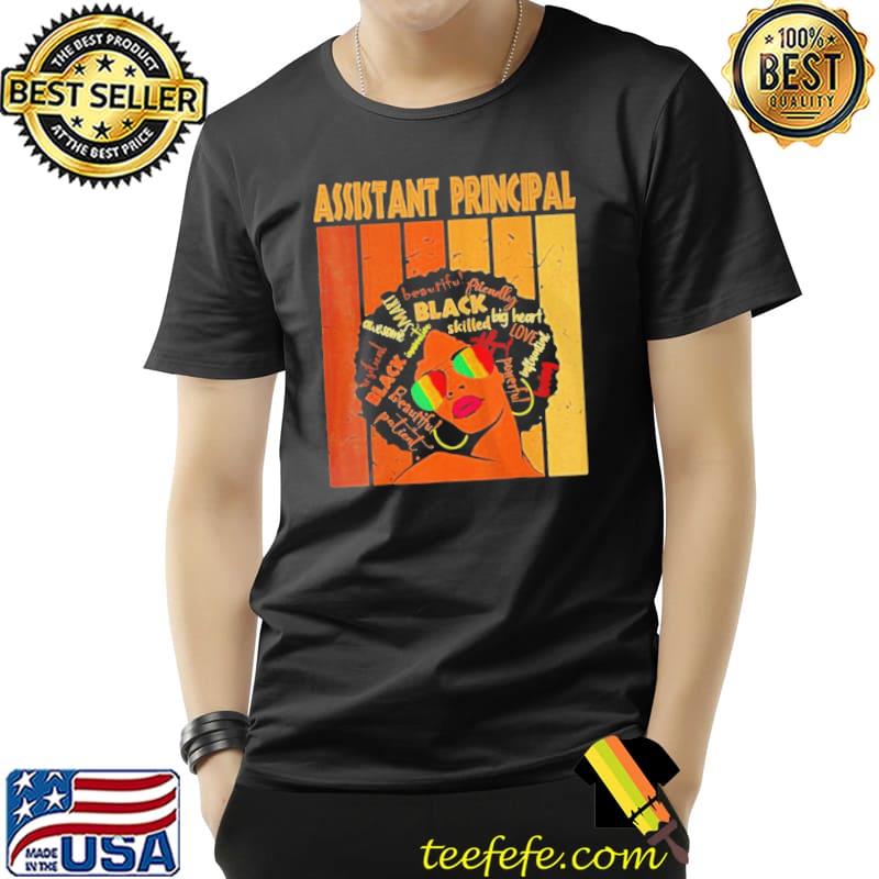 Assistant principal afro african women black history month Unisex Assistant principal afro african women black history month Unisex