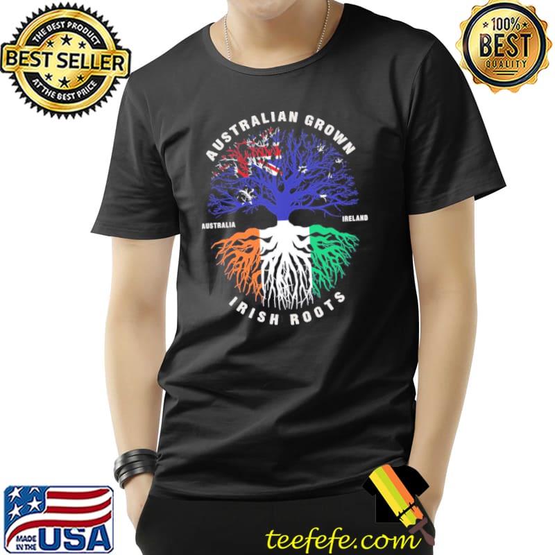 Australian grown irish roots Ireland flag Unisex Australian grown irish roots Ireland flag Unisex