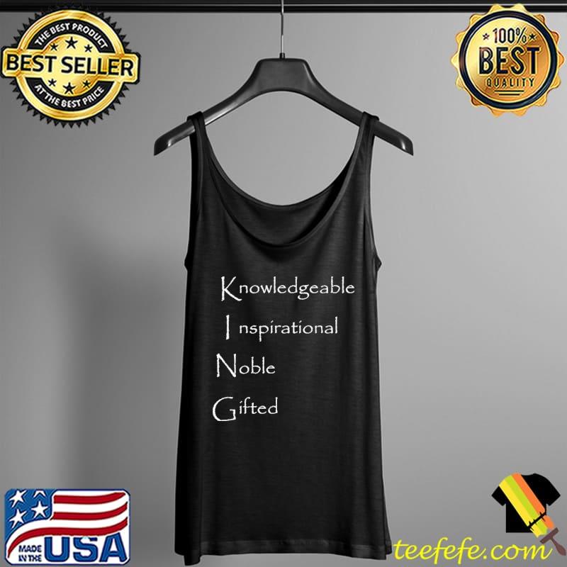 Awesome Knowledgeable Inspirational Noble Gifted Tank Top Awesome Knowledgeable Inspirational Noble Gifted Tank Top