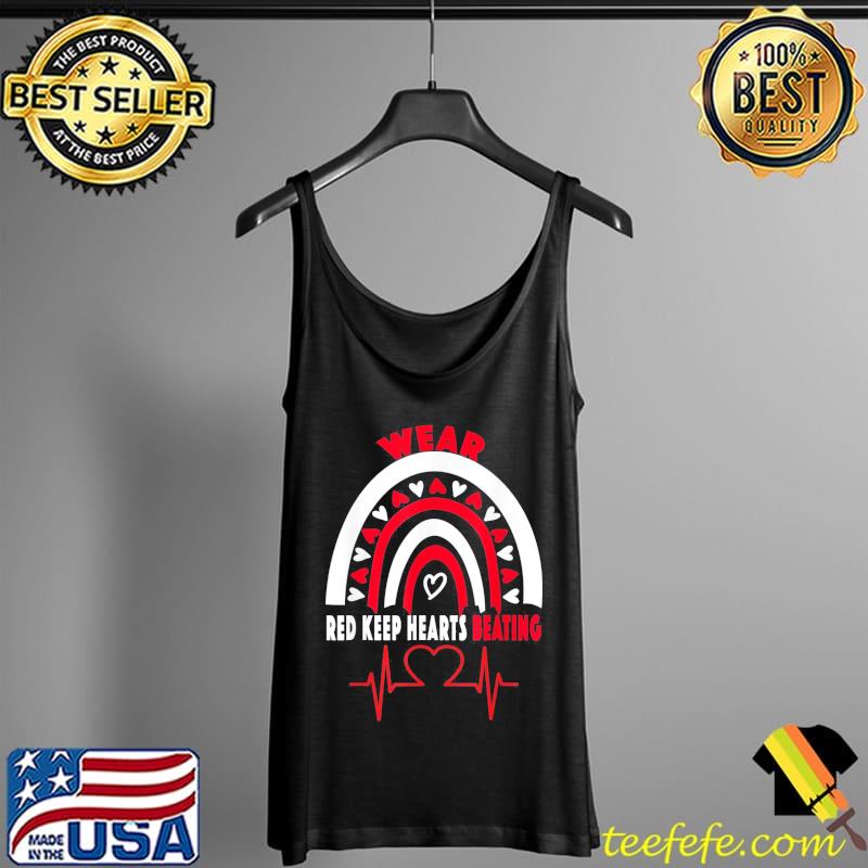 Awesome Red Keep Hearts Beating – Heart Disease Awareness T-Shirt Tank Top Awesome Red Keep Hearts Beating – Heart Disease Awareness T-Shirt Tank Top