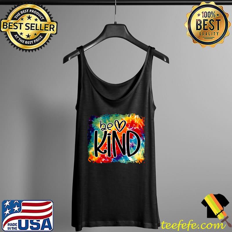Be Kind Colorful Rainbow Cute Heart Love Kindness Boys Girls T-Shirt Tank Top Be Kind Colorful Rainbow Cute Heart Love Kindness Boys Girls T-Shirt Tank Top