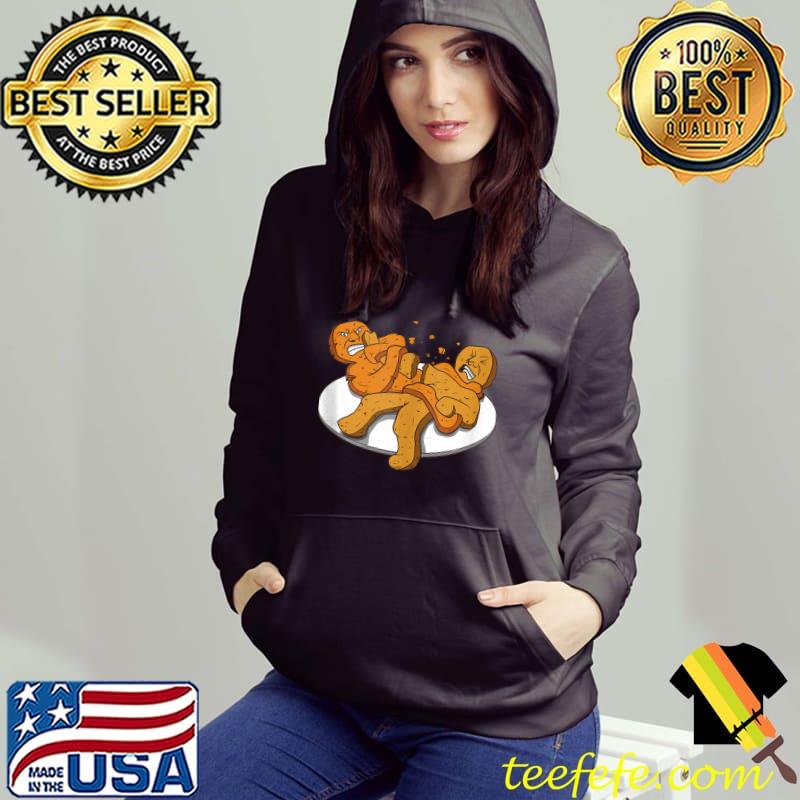 Best Jiu jitsu gingerbread in Armbar skill BJJ Funny gifts T-shirt