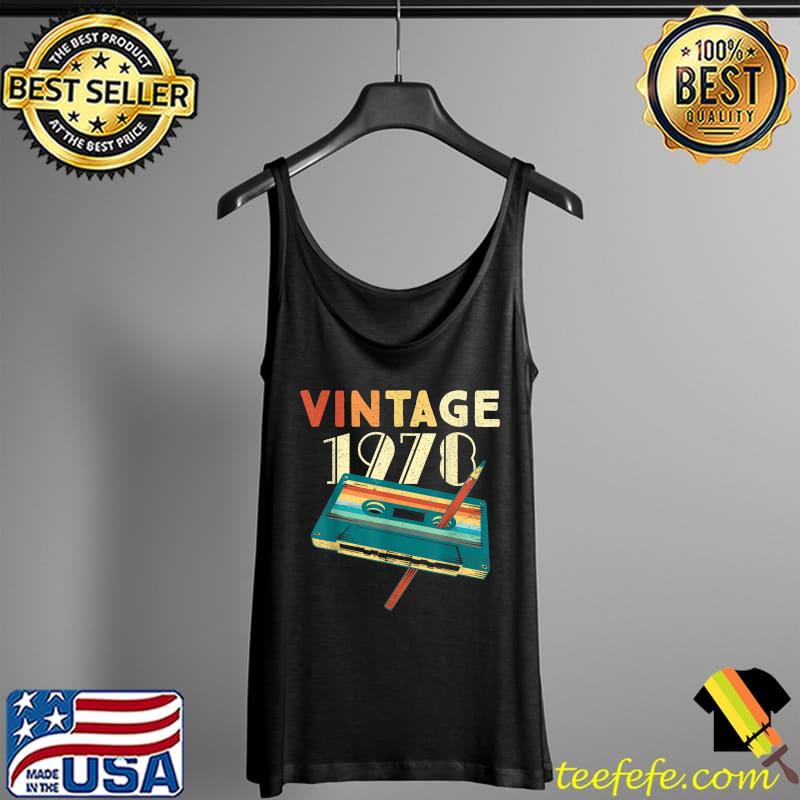 Best Vintage 1978 Music Cassette 44th Birthday Gifts 44 Years Old T-Shirt Tank Top Best Vintage 1978 Music Cassette 44th Birthday Gifts 44 Years Old T-Shirt Tank Top