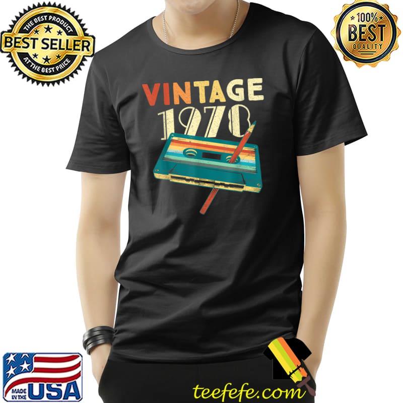 Best Vintage 1978 Music Cassette 44th Birthday Gifts 44 Years Old T-Shirt Unisex Best Vintage 1978 Music Cassette 44th Birthday Gifts 44 Years Old T-Shirt Unisex