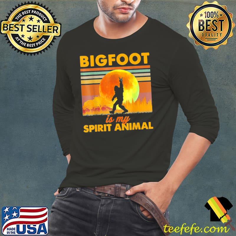 Bigfoot is my spirit animal sasquatch shirt