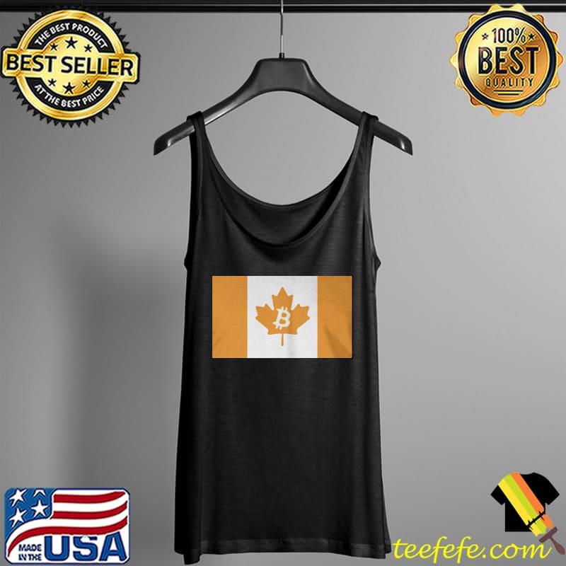 Bitcoin Canada orange Tank Top Bitcoin Canada orange Tank Top
