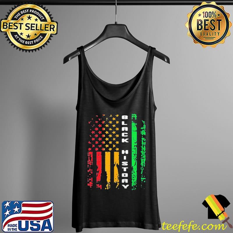 Black history african American flag Africa black pride Tank Top Black history african American flag Africa black pride Tank Top
