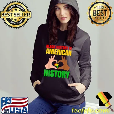 Black History Is American History Black Pride T-Shirt
