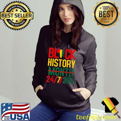 Black History Month 24-7-365 Black History Month T-Shirt