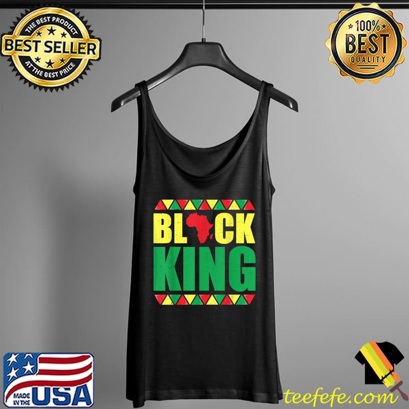 Black King Men Black History Month T-Shirt Tank Top Black King Men Black History Month T-Shirt Tank Top
