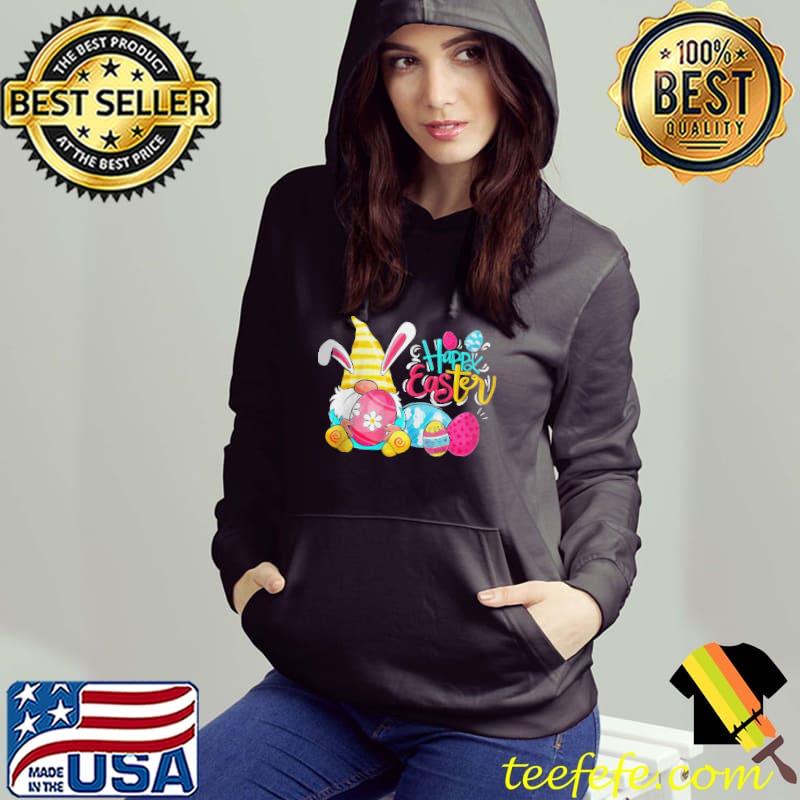 Bunny gnome hug easter eggs happy easter day Hoodie Bunny gnome hug easter eggs happy easter day Hoodie